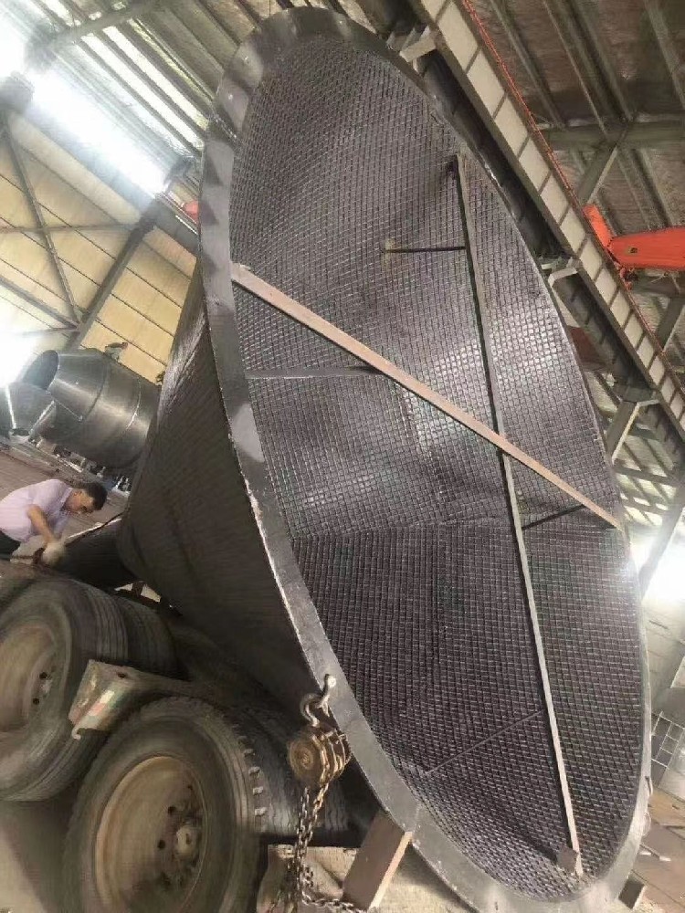 产品2立磨下料灰斗双面耐磨